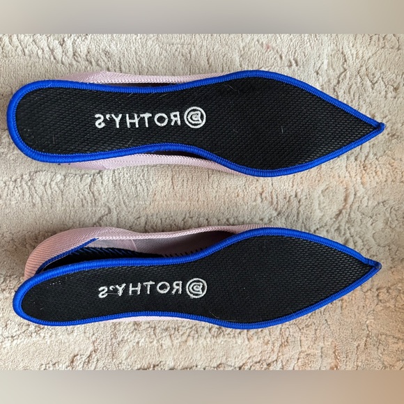 Rothy’s The Point II Flats in Ballerina Light Pink Size 9 - Picture 3 of 8